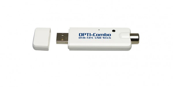 Optimuss-Combo DVB-C /T2 USB STICK TUNER für Kabel und DVB-T Empfang auf Linux Receiver und PC