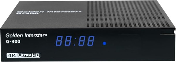 Golden Interstar G-300 4K UHD Android 11 TV Box Dual Band WiFi Bluetooth Fernbedienung Sprachsteueru