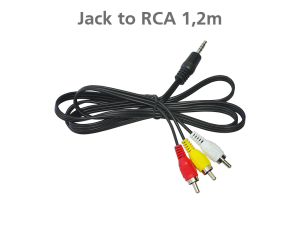 Jack - RCA 1,2 Meter Kabel