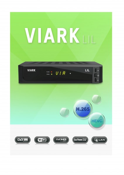 Viark LIL Satreceiver DVB-S2 FullHD HEVC SONDERPREIS