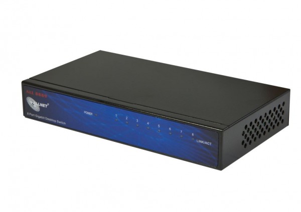 Allnet GigaBit Netzwerk Switch 8 Port 10/100/1000TX ALL8889V5