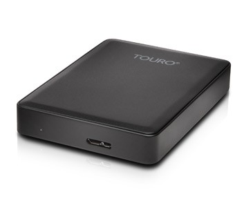 Touro Mobile 3 TB 3000 GB externe Festplatte schwarz HGST HDD USB 3.0 5400 RPM recertified 0S03958