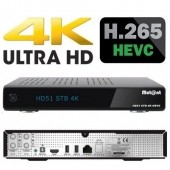 Mutant HD51 Hevc 265 Ultra HD 4K 2160p Linux E2 2x DVB-S2 Tuner Übersicht