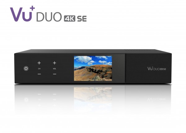 VU+ Duo 4K SE 1x DVB-S2X FBC Linux Twin Sat-Receiver UHD 2160p PVR