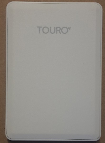 Touro Mobile 1 TB 1000 GB externe Festplatte weiß HGST HDD USB 3.0 5400 RPM bulk 0S03932